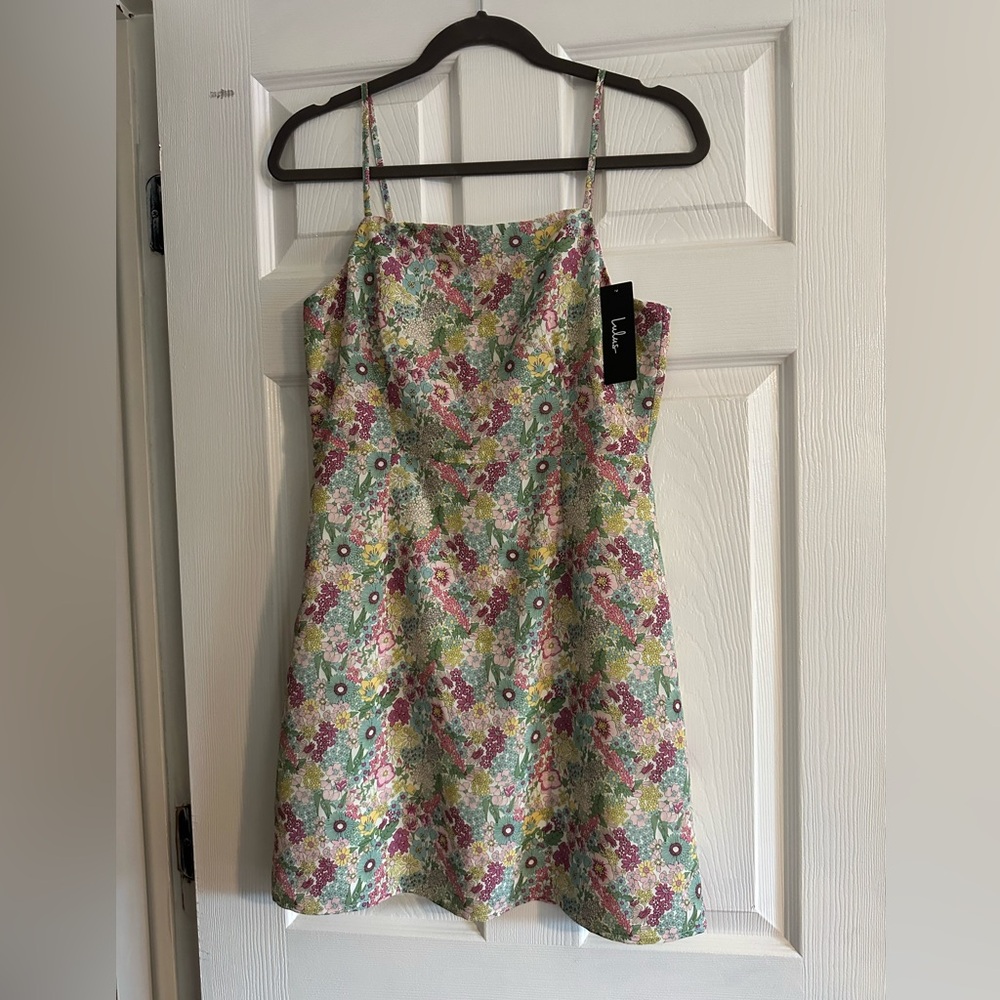 Lulu's Floral Multicolor Dress